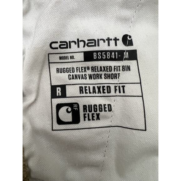 CARHARTT Relaxed Fit Rugged Flex Brown Shorts Men 40 105841 DKH - Picture 6 of 8